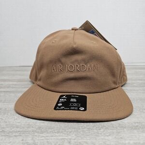 Nike Jordan Brand Pro Cap Tan Adult Unisex M/L Snapback Baseball Hat nwt new